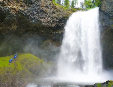 Hike to Moul Falls in Wells Gray Park